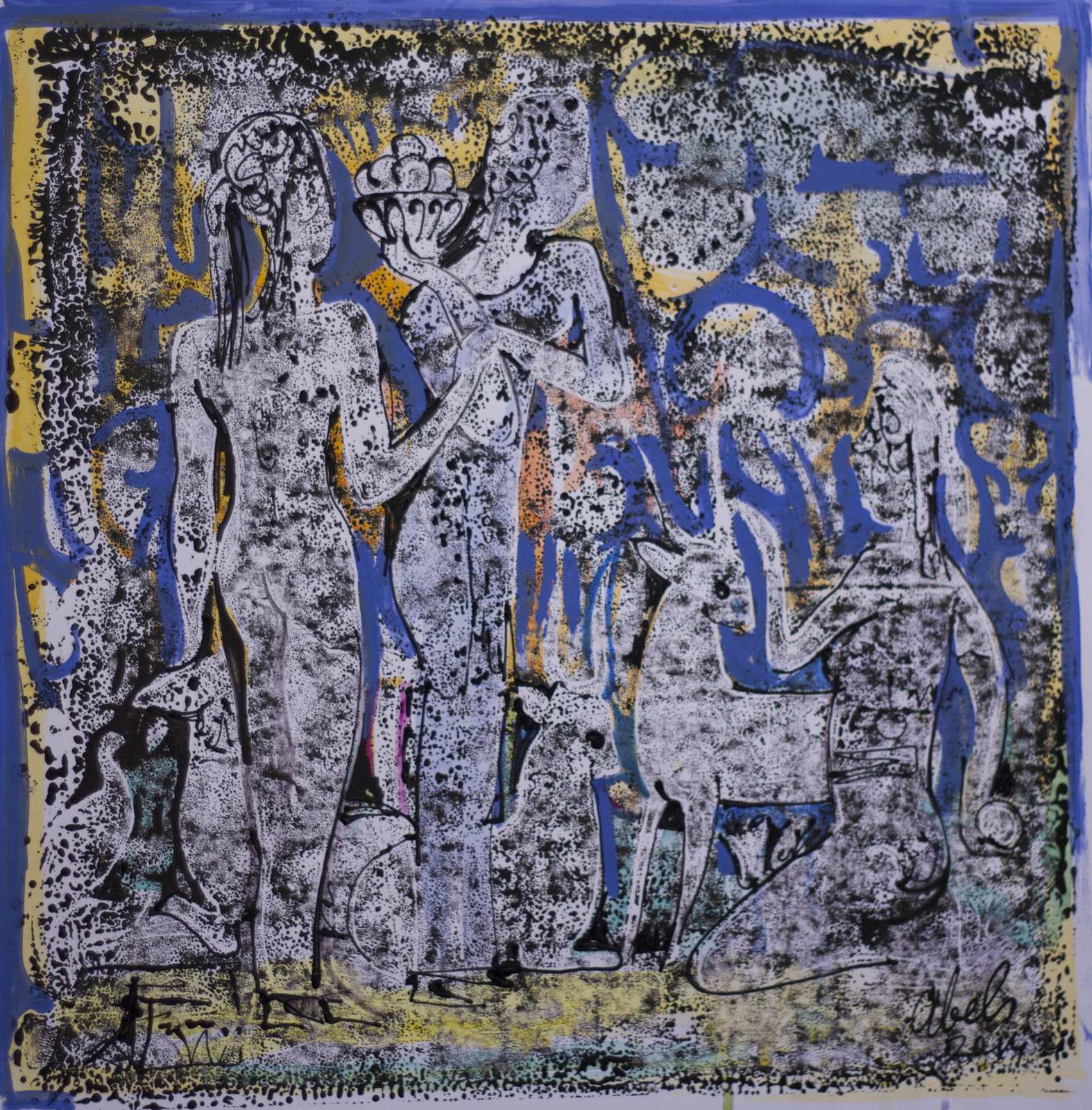 Painting — Oil on canvas (1997). Abel Karen Kazinyan.