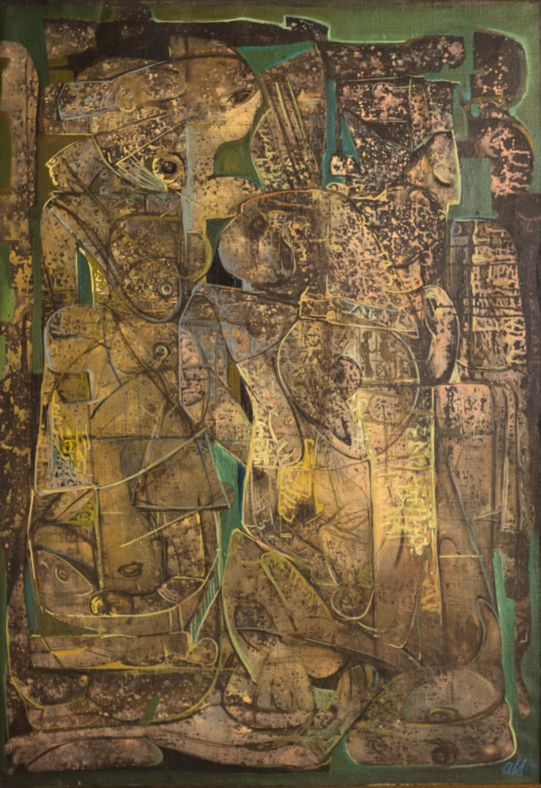 Painting — Oil on canvas (1997). Abel Karen Kazinyan.