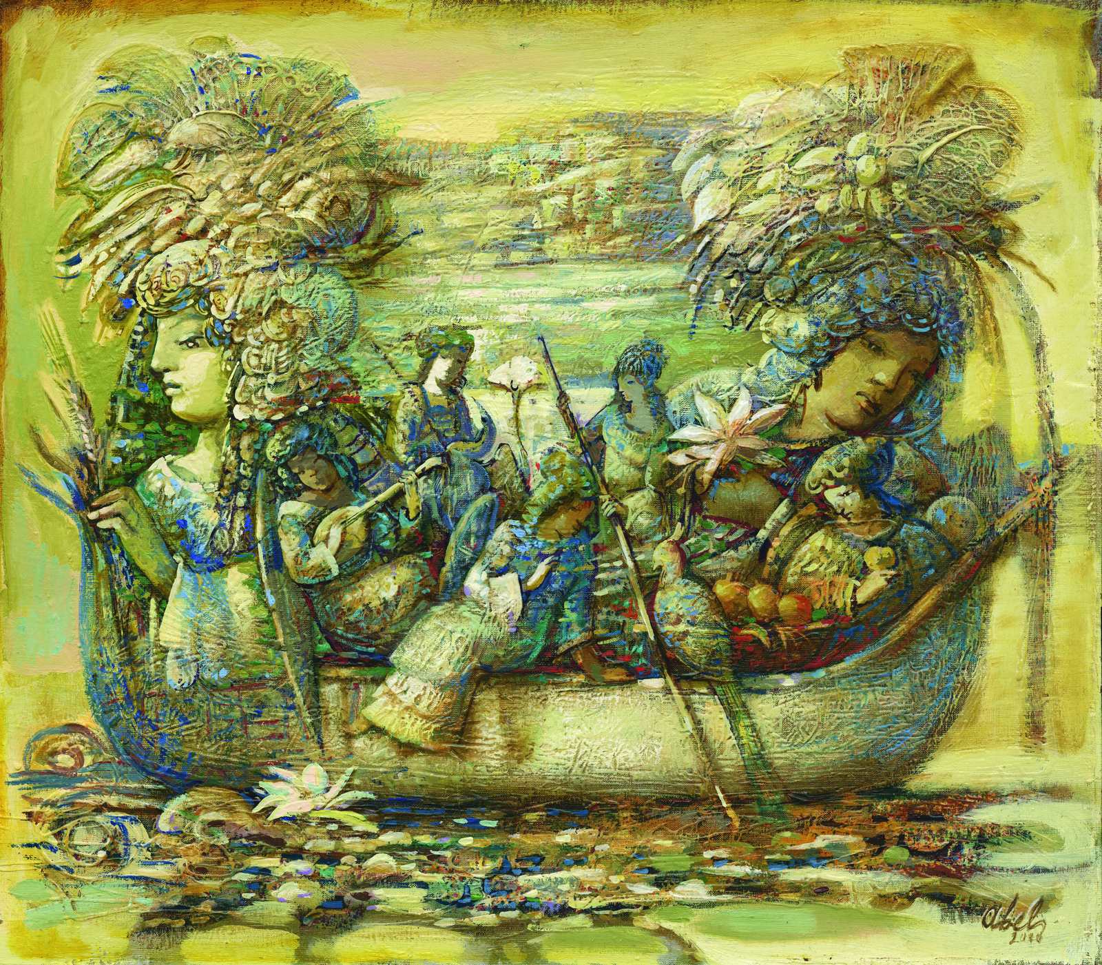 Painting — Oil on canvas (1998). Abel Karen Kazinyan.